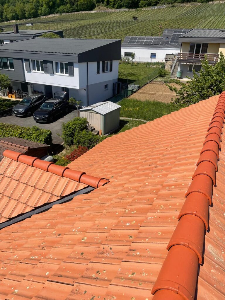 Réfection de couverture en zone viticole — Neuchâtel